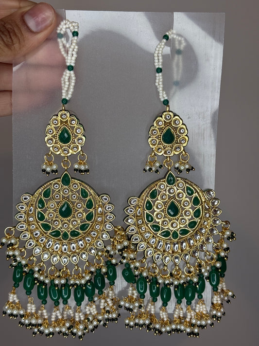 Goddess Earrings (Green)