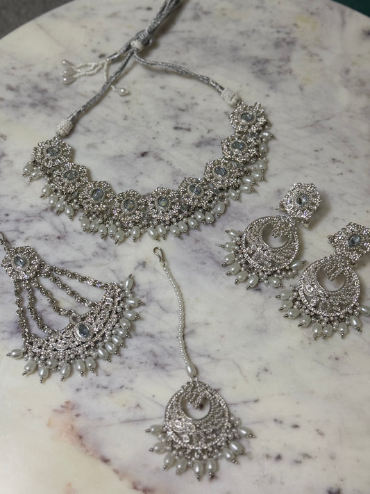 SILVER ‘ARIA’ Passa Set