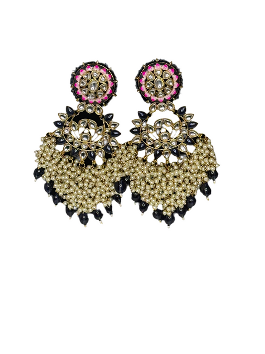 Dark Blue  ‘Aleesha’ Earrings